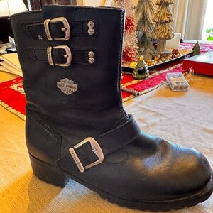 Almost new Harley Davidson brand riding boots